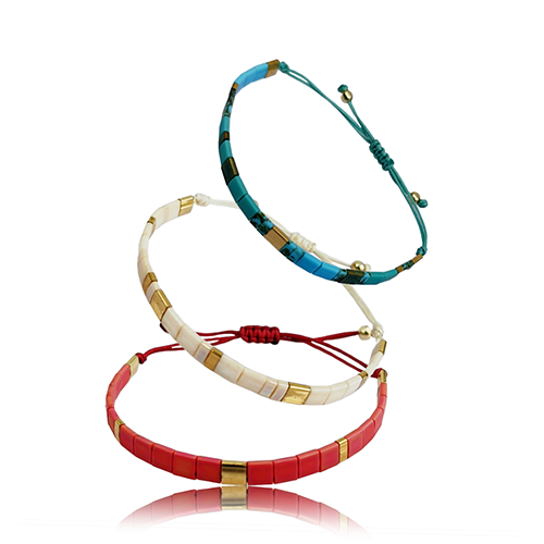 PULSERAS MIYUKI TRES UNIDADES