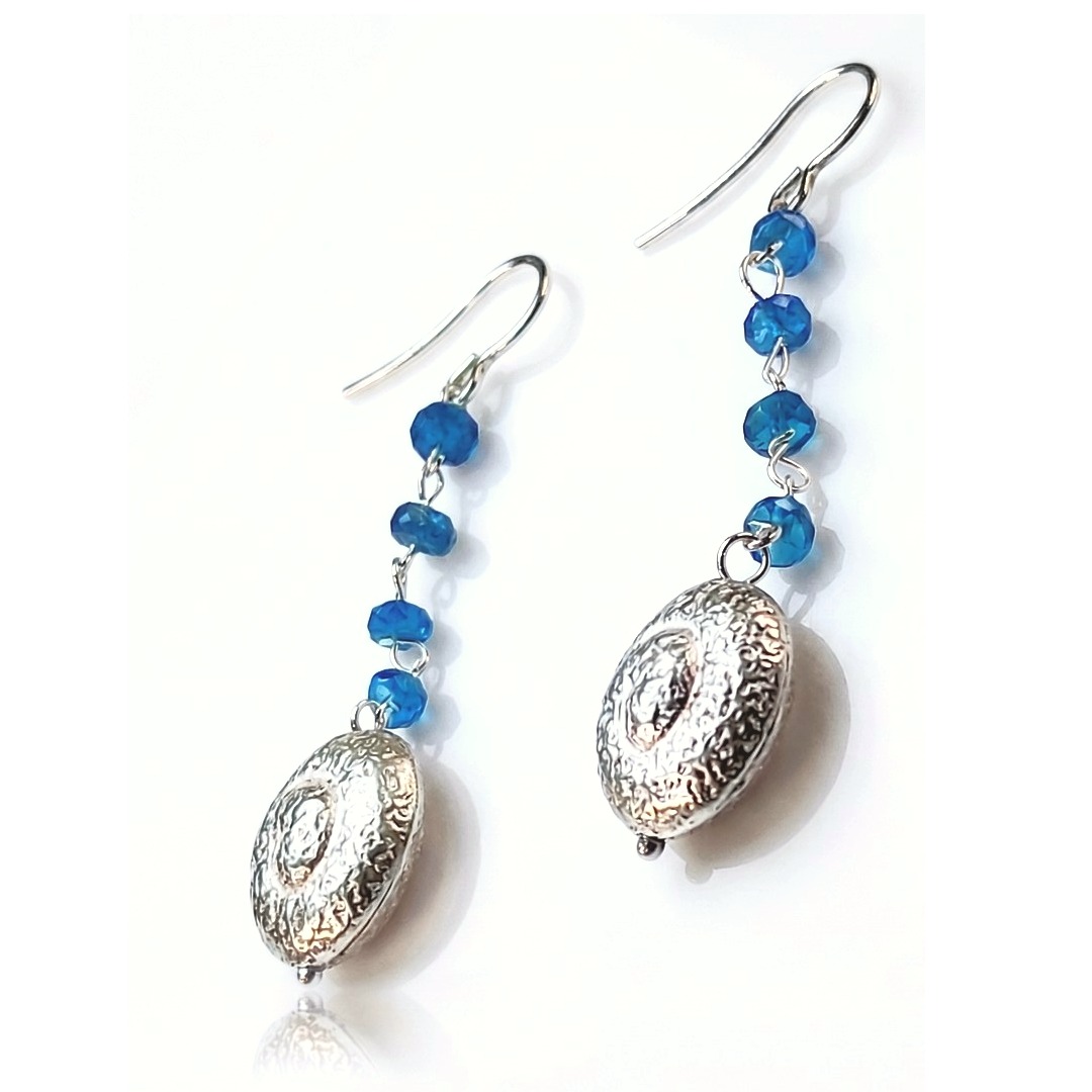 PENDIENTES APATITO Y CARACOLA PLATA - Imagen 3