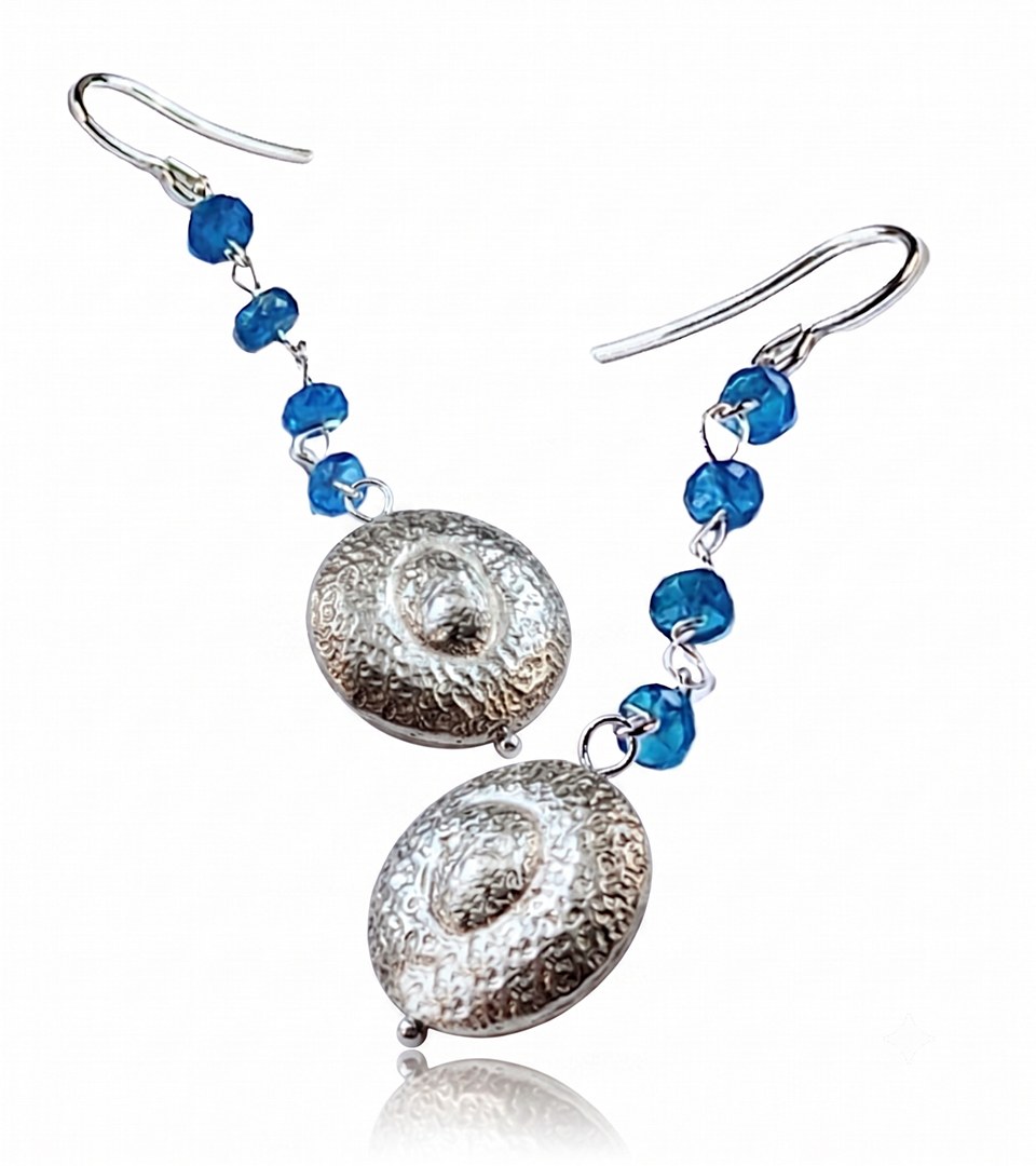 PENDIENTES APATITO Y CARACOLA PLATA