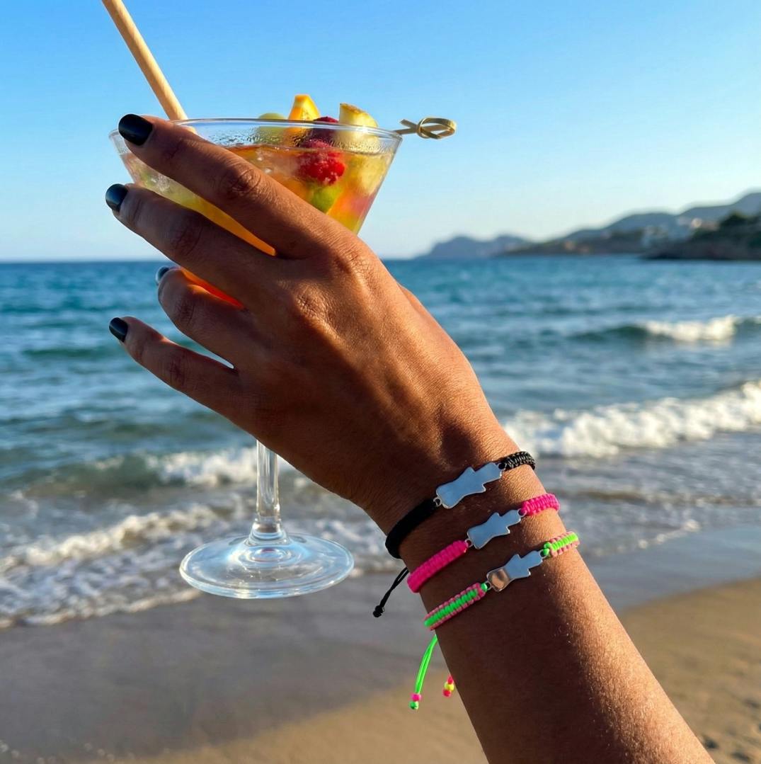 PULSERA ÍDOLO FINES MACRAMÉ PEQUEÑA - Imagen 2