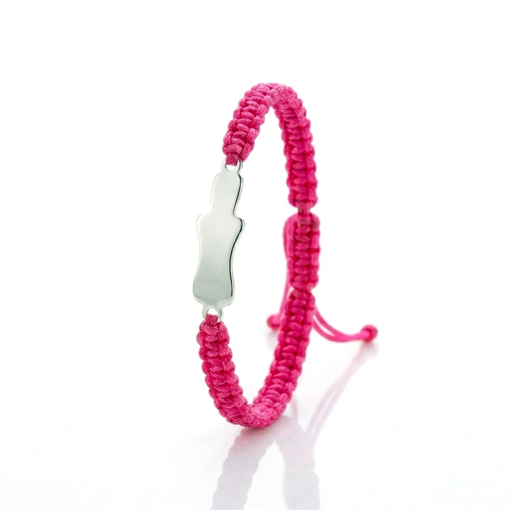 PULSERA ÍDOLO FINES MACRAMÉ PEQUEÑA