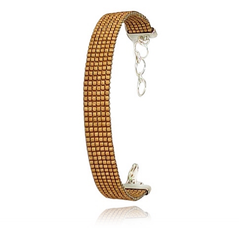 PULSERA DE PLATA MIYUKI 6