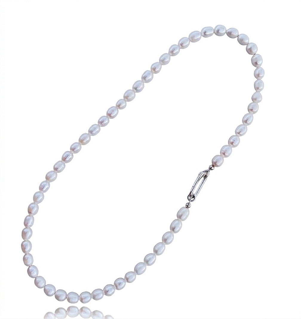 COLLAR PERLAS BLANCAS CULTIVADAS