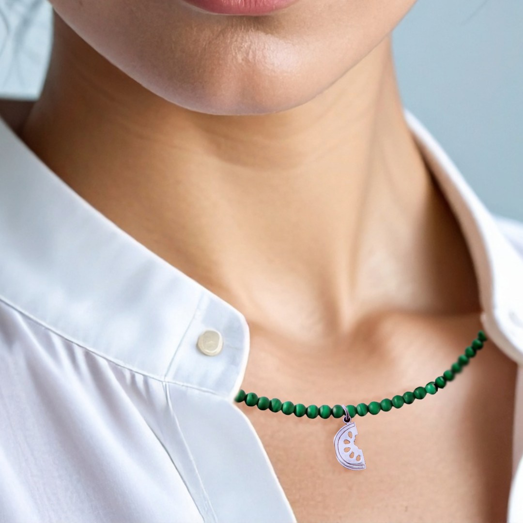 COLLAR MALAQUITA SANDÍA - Imagen 2