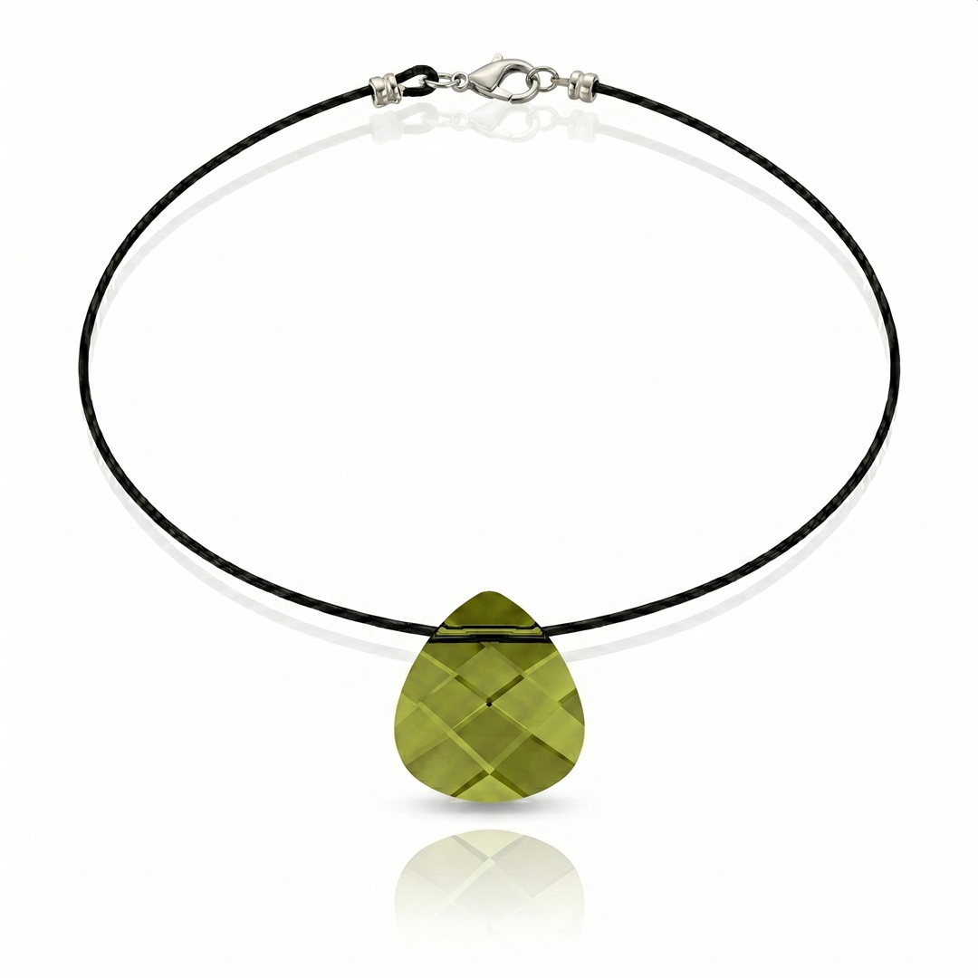 COLLAR BRIOLETTE CRISTAL AUSTRÍACO COLORES - Imagen 4