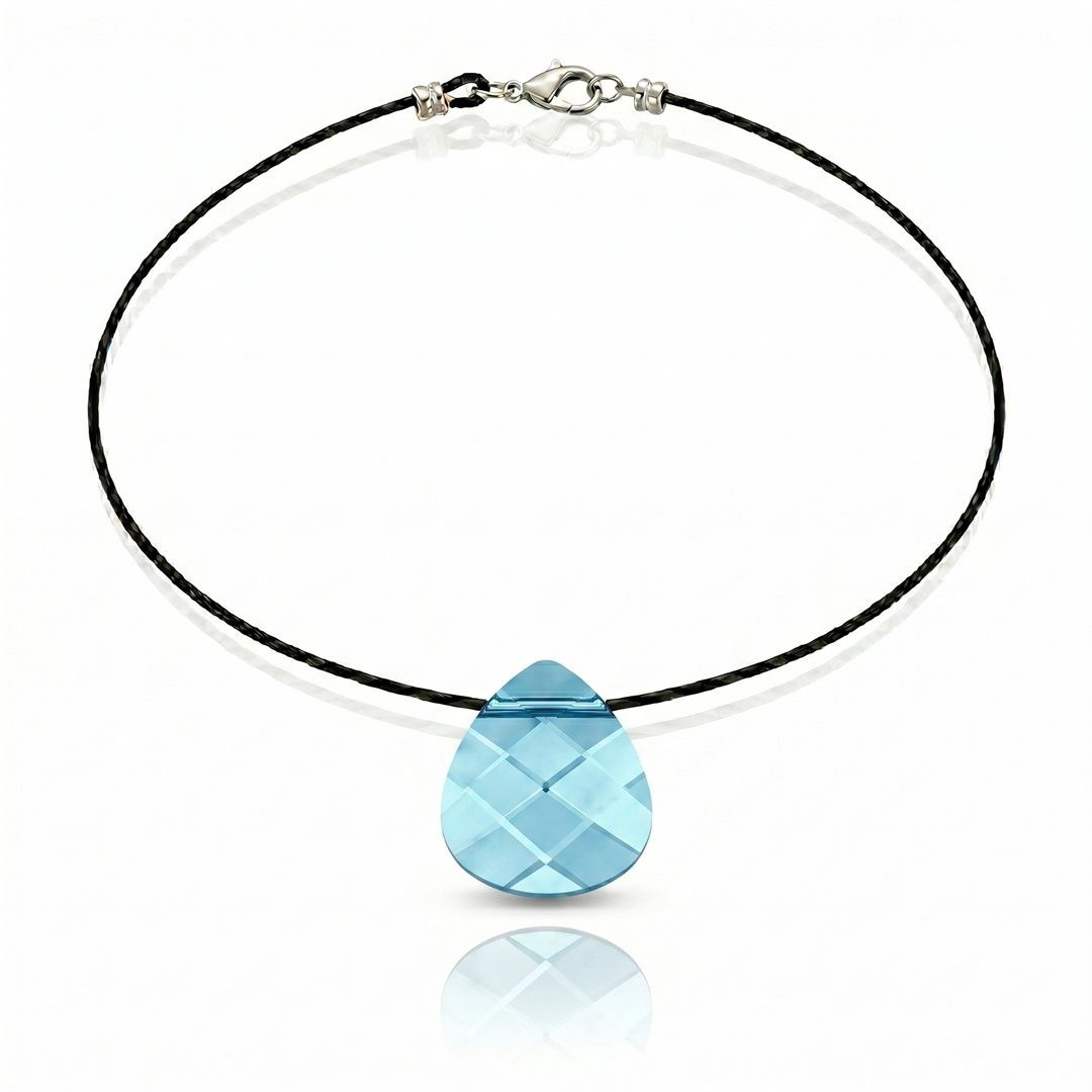 COLLAR BRIOLETTE CRISTAL AUSTRÍACO COLORES - Imagen 6