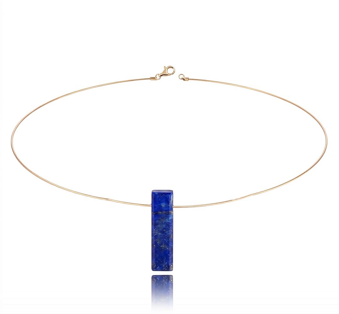 COLLAR LAPISLÁZULI MINIMALISTA